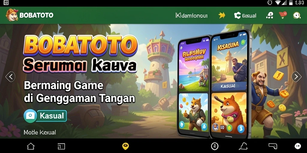 Tampilan antarmuka BOBATOTO yang menarik dan interaktif.