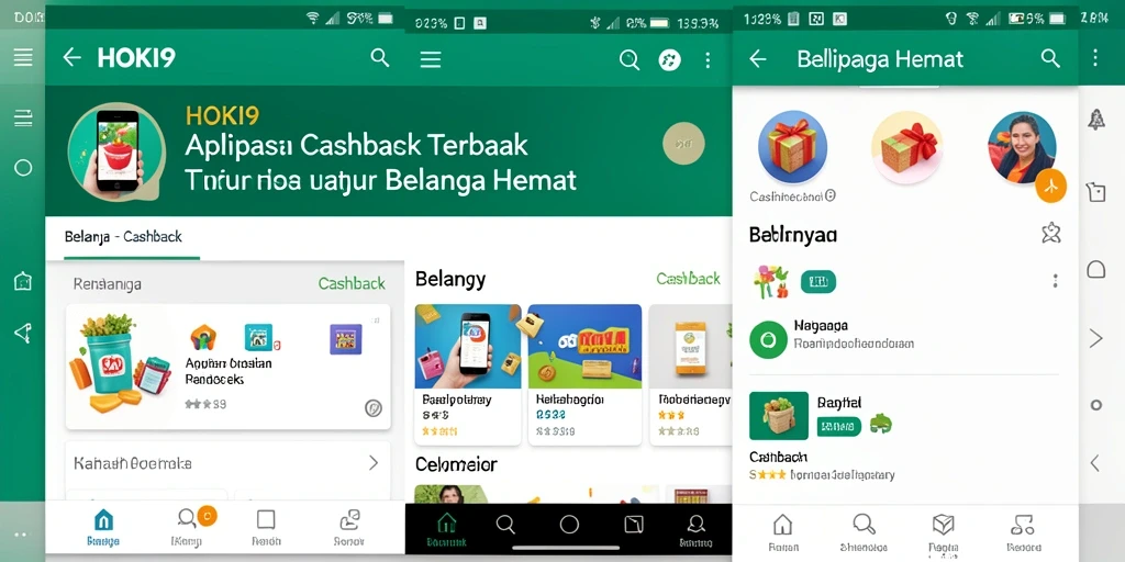 Tampilan antarmuka HOKI9 yang sederhana dan intuitif untuk akses Cashback.