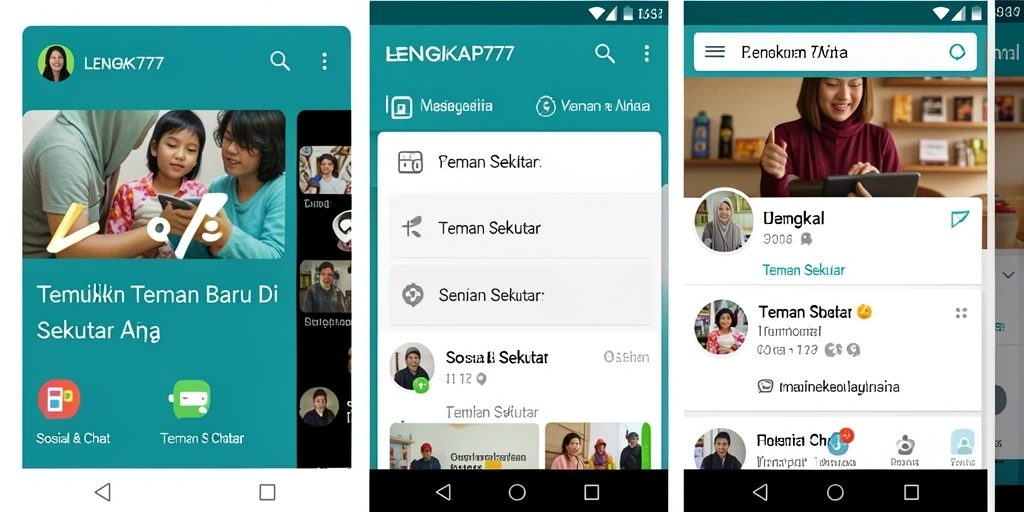 Antarmuka LENGKAP777 yang ramah pengguna untuk bertemu teman baru.